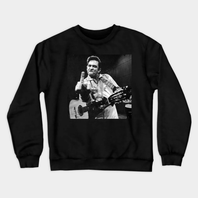 Johnny Cash | Vintage Crewneck Sweatshirt by chanda's